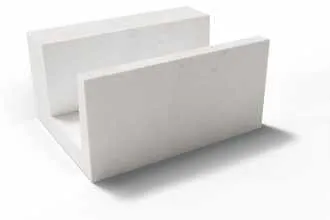 П-образный блок из газобетона Bonolit D500 500×375×250