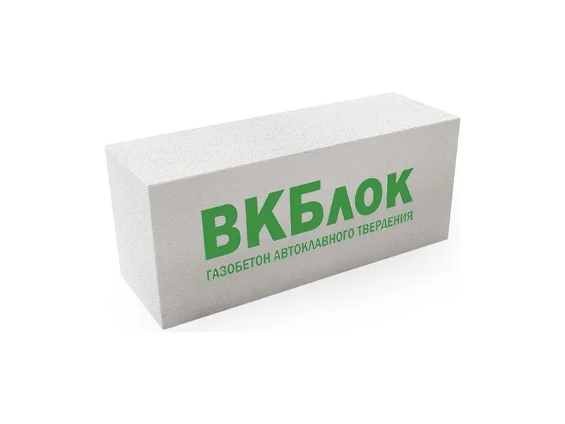Блок газобетонный ВКБлок