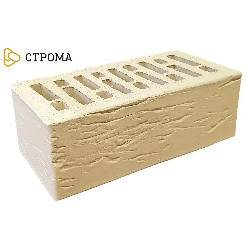 Облицовочный кирпич Строма «Слоновая кость Рустик», фото 3