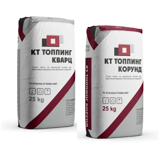 КТтоппинг (сухая смесь для упрочнения верхнего слоя бетонных покрытий)