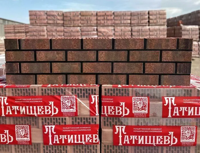 Лицевой кирпич 1,4 НФ пустотелый Циркон, фото 6