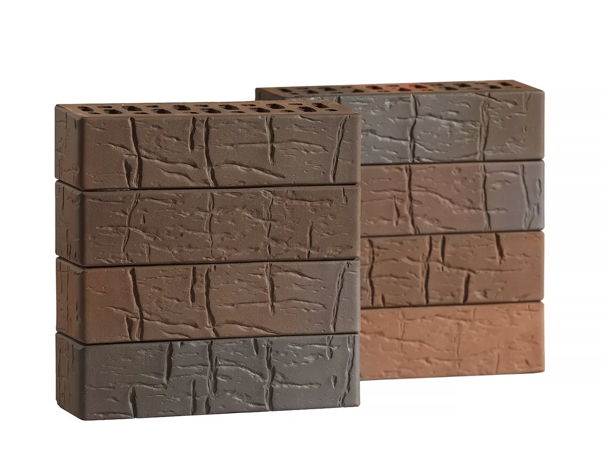 Кирпич лицевой 0,7 НФ Руст №70/90 Volgabrick, фото 3